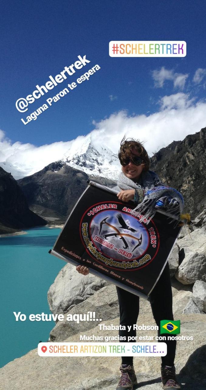 Scheler Artizon Trek'S House Vandrehjem Huaraz  Eksteriør billede
